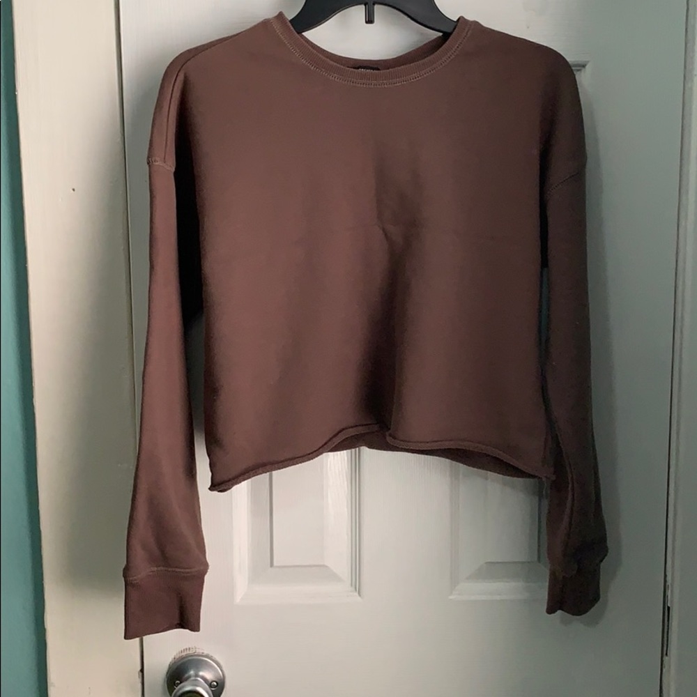 Cropped sweater